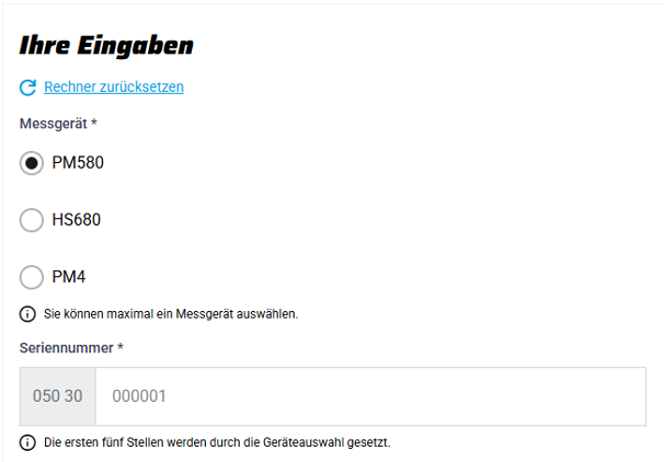 Schritt 1: Gerät und Seriennummer